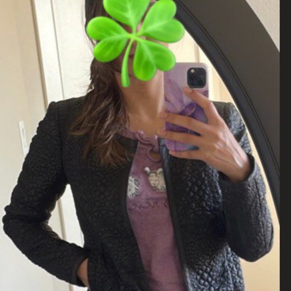 Ricki’s Bomber Textured Jacket Coat - Picture 9 of 9